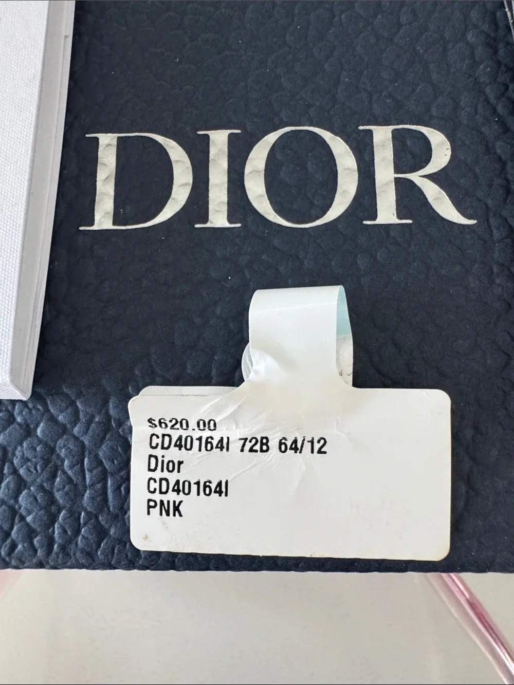 Dior Crystal Pink Cat-Eye Sunglasses with Dark Gradient Lenses